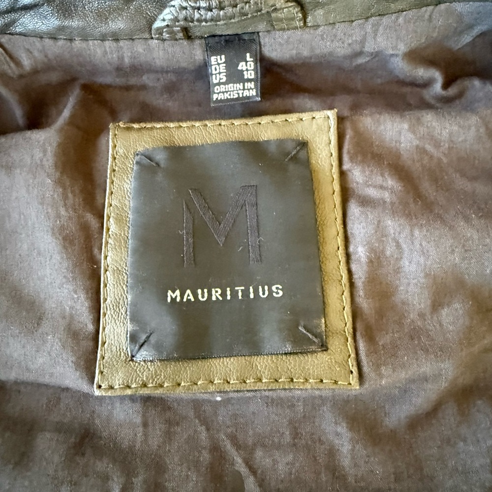 Mauritius Christy Leather Moto Jacket - Picture 11 of 16